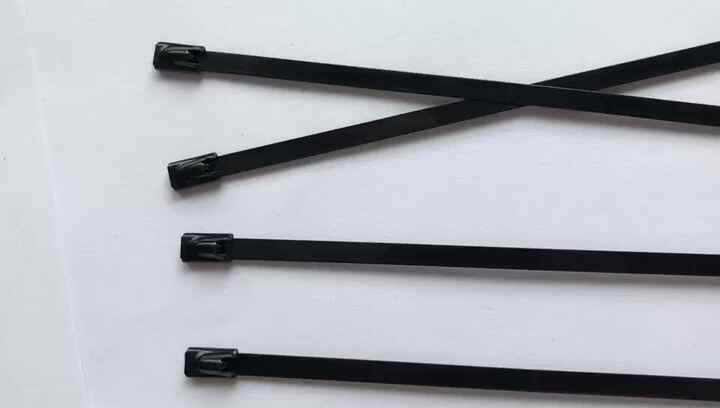 Fascette stringicavo in acciaio inox 100 pezzi 200 mm x 4,6 mm