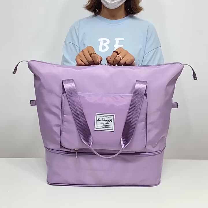 Foldable Storage Bag Durable, Large Capacity Travel Tote