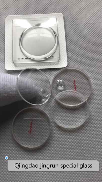 VERRE MONTRE ROND 31.9 mm A LOUPE FRETTE ÉTANCHE BAGUE DORÉE | eBay