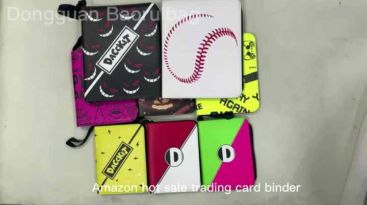 amazon card binder Amazon.com: TCGUARD Trading Card Binder, 9 Side Loading Pocket Card Album  Hold Up to 540 Cards, Zipper Binder for Cards Collection, TCG Card Holder  for Game Card, Sports Card, Yugioh, MTG etc. (