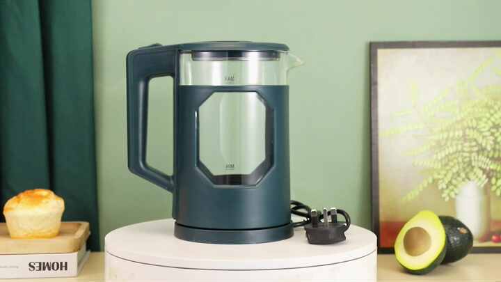 2024 New Tea Pot Hot Water Fast Boil Cordless Glass Material
