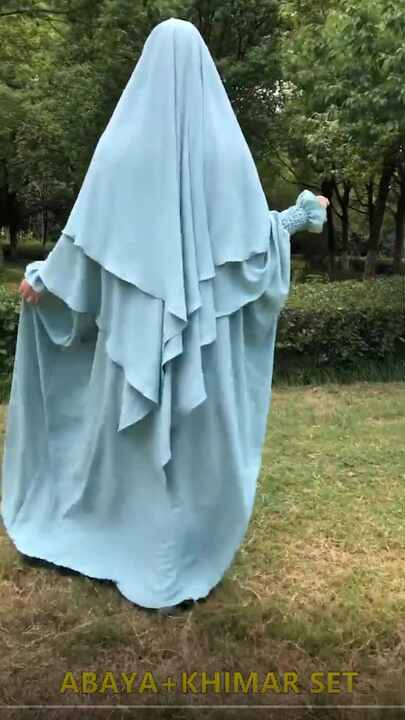 IMEKIS Vestido De Mujer Musulmán Jilbab Islámico Ramadán Vestido De