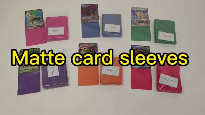 protective sleeve for cards Clear Vinyl Business Card Holder main image 1