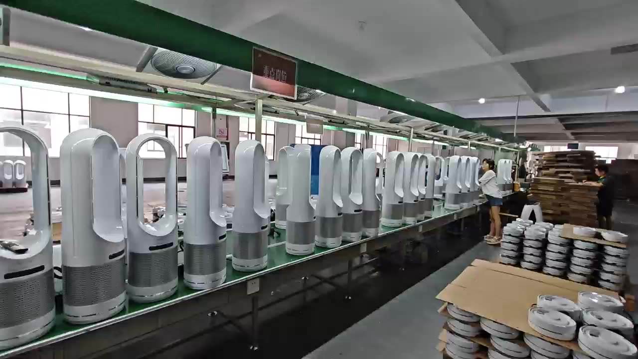 2024 Hot Sale UML-046 Portable Bladeless Fan with HEPA Filter
