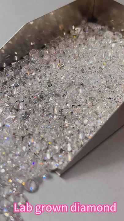 Real Diamond VVS Lab Grown Diamonds for Jewelry Production