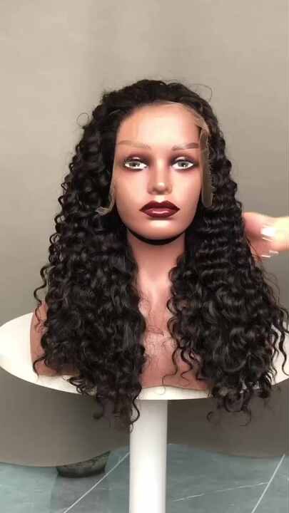 High Quality SDD Wig Ocean Deep Wave Natural Human Hair
