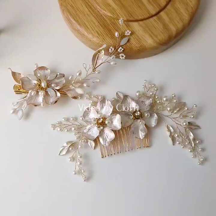 Freshwater Pearl Headpiece