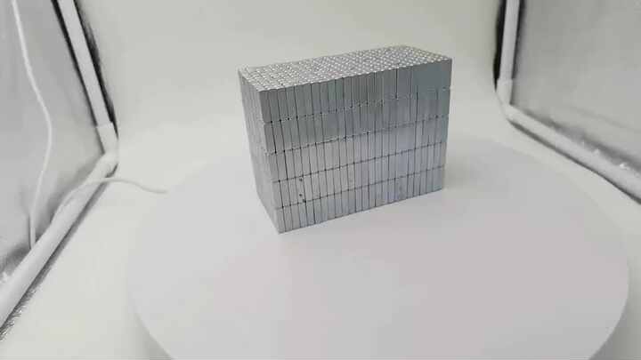 20 MAGNETI AL NEODIMIO POTENTI 20x10x5 Mm NdFeB N40 POWER QUADER - Foto 4