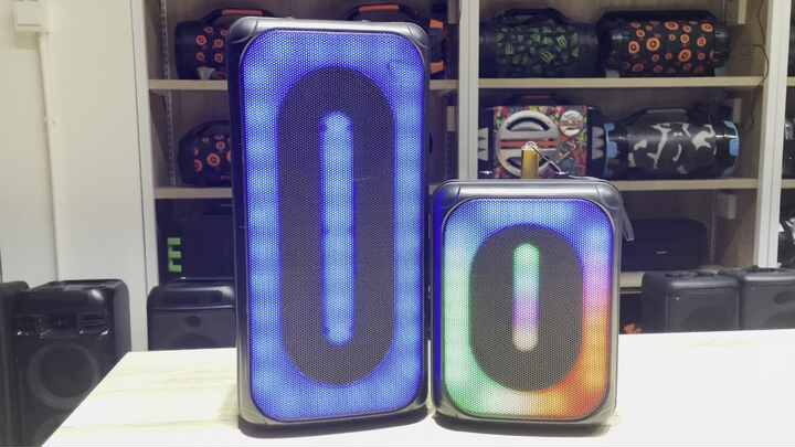 Mini Outdoor RGB Light Party Rocker Max Birthday Bluetooth Speaker