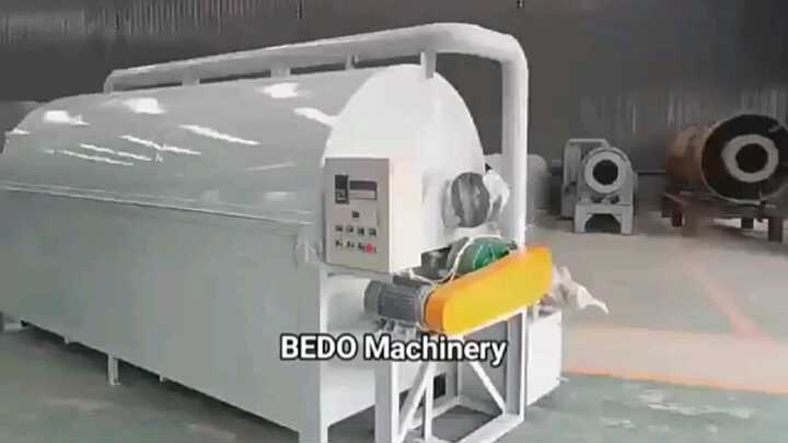 Rice Paddy Rotary Drum Dryer Machine for Corn, Peanut & Coco Peat ...