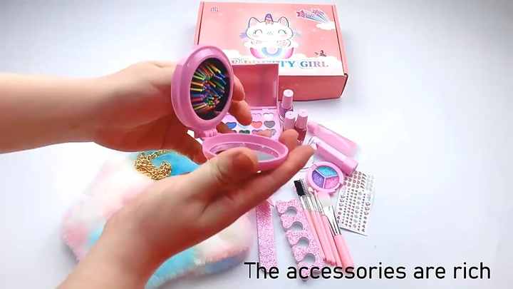 Wholesale Custom Makeup Washable Cosmetics Girls Make up Kids