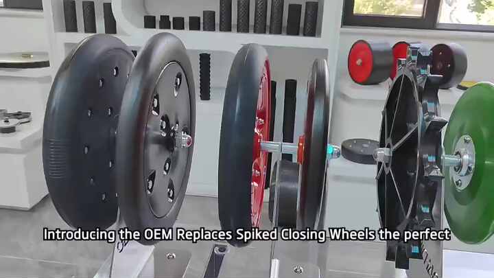 FURROW CRUISER Closing Wheels Planter Parts UHMW Poly Spiked Wheel