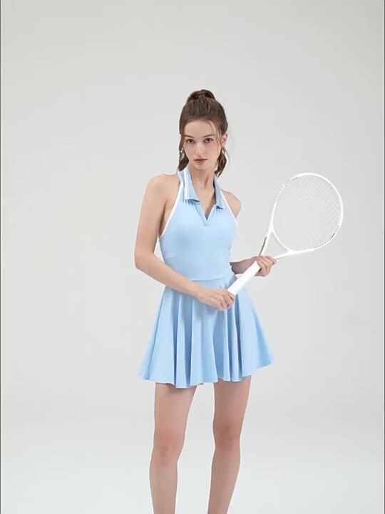 Cloud Hide Women Tennis Skirts Running Golf Badmintion Pantskirt Sports Gym Fitness Shorts Phone Pocket High Waist Sport Skort
