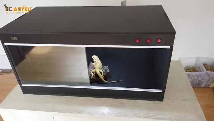 40 Gallon PVC Reptile Cage for Bearded Dragon Lizards, OEM