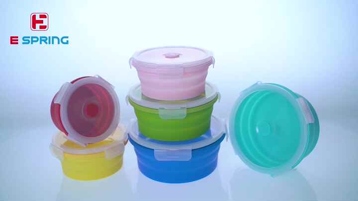 Wholesale Create Your Own Collapsible Silicone Lunch Box — Neil Enterprises  Inc.