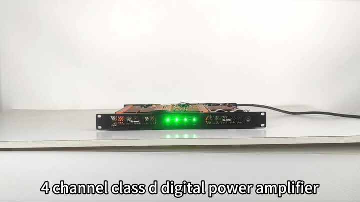 1700 Channel Sound Digital Power Amplifier Outdoor Professional
