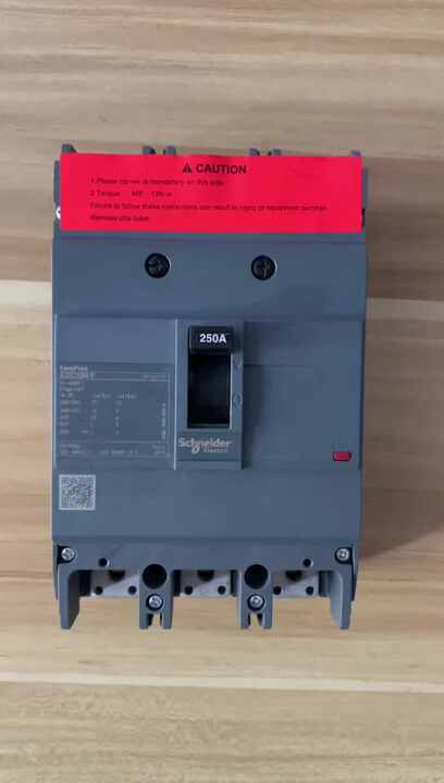 Baixa Tensão Elétrica EasyPact EZC TP 250 Ampères Disjuntor MCCB