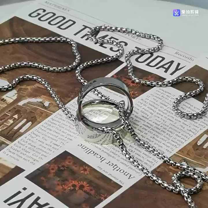 Feng Chen Wang コービー Steel Ring Necklace Feng Chen Wang コービー Steel Ring Necklace