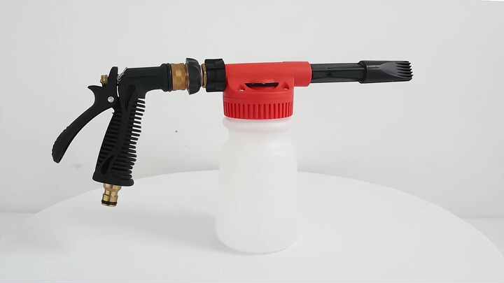 Spruzzatore Per Schiuma HiGropcore Da 2 Litri - 2 In 1: Schiuma E Acqua, Con 2 Ugelli Regolabili. Perfetto Per Lavaggio Auto, Giardino E Pulizie Domestiche. - 5