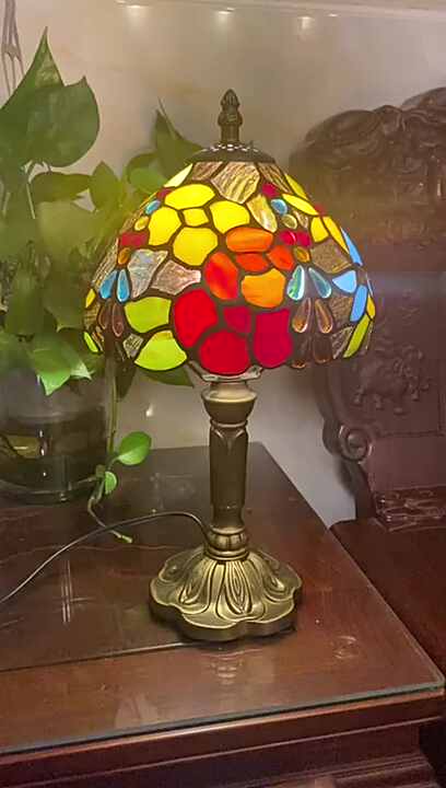 Tifani Lampen Elegant Glass Table Lamps for Home Hotel