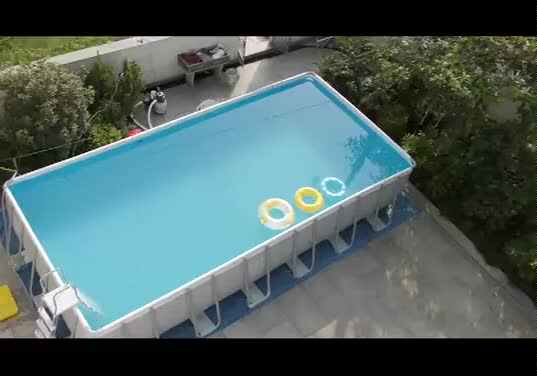 INTEX Ultra Frame Rectangular Pool Set - Perfect for All Ages