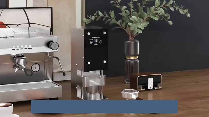 110V 220V Automatic Coffee Rotary Press Tamper 58mm