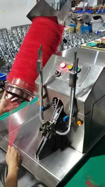 Efficiently Seal Vegetable Net Bags with QD Clipper Machine