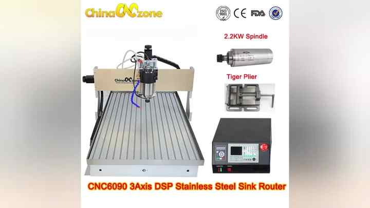 4 Axis 9060 CNC Router Engraver Machine for Woodworking
