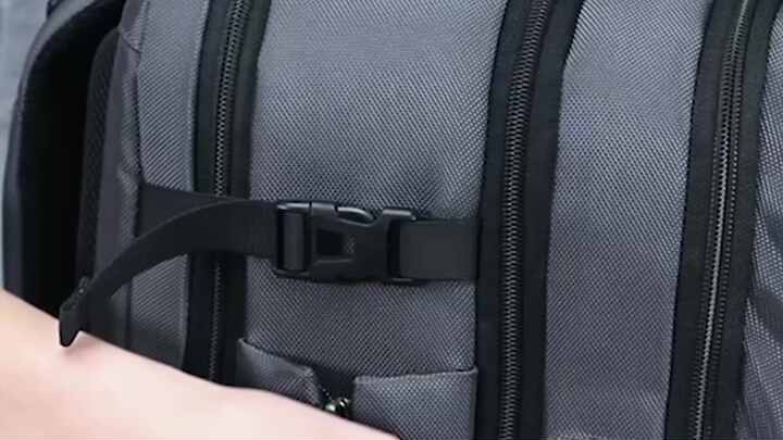 Arctic Hunter 2-in-1 Detachable Laptop Backpack Hiking Backpack Waterproof  Anti-Theft USB Port Fashionable Zipper Polyester