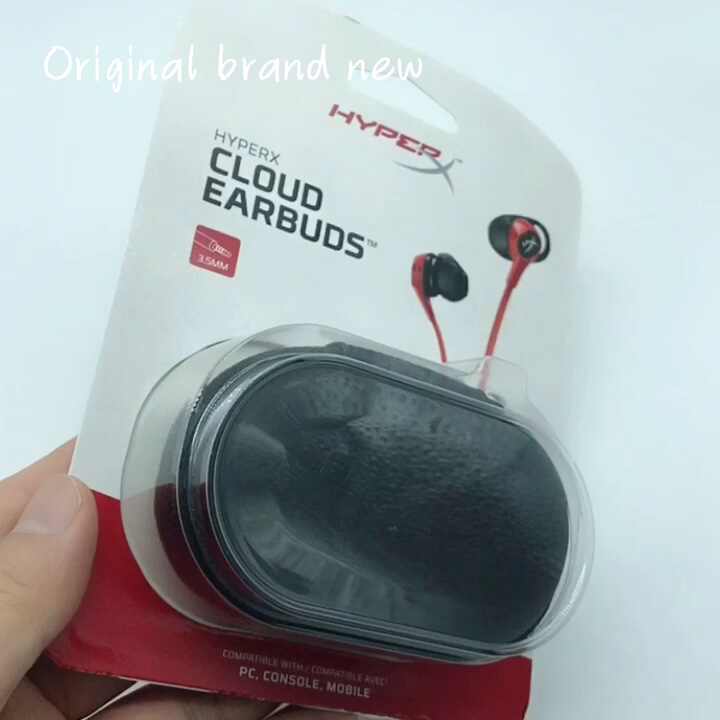 Wireless Headset Hyperx Earbuds Pc HyperX Cloud Earbuds III S Red