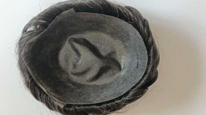 Hair Vendor Full Pu 1B10 1B20 1B30 Short Hair Toupee