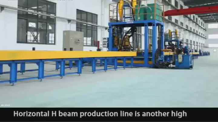 H Beam 3 in 1 Machine - Assembly, Straightening, Welding