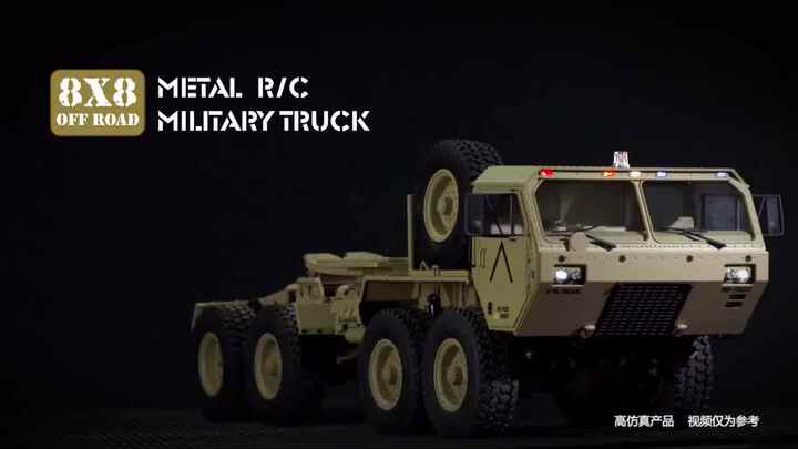 HG P802 RC Military Truck 1:12 Scale 8X8 Electric Toy, Remote