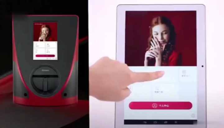 O2 Nails 48W Portable Nail Painting Machine with 10.1