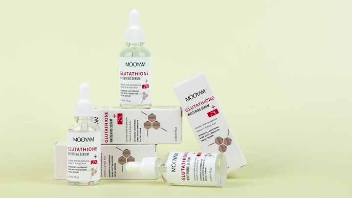 brightening serum- kojic acid & glutathione product info and reviews Glutathione Serum Skin Whitening Freckle Serum Remove Melasma Dark Spots Serum With Kojic Acid Vitamin C