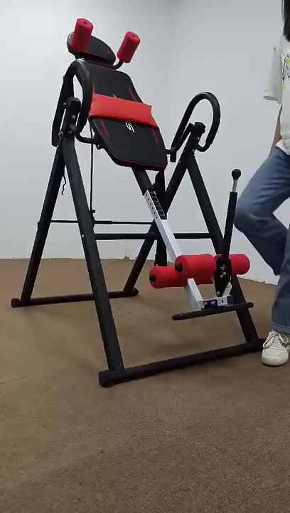 Home Gym Fitness Equipment Foldable Gravity Therapy Inversion Handstand  Machine Inversion Table