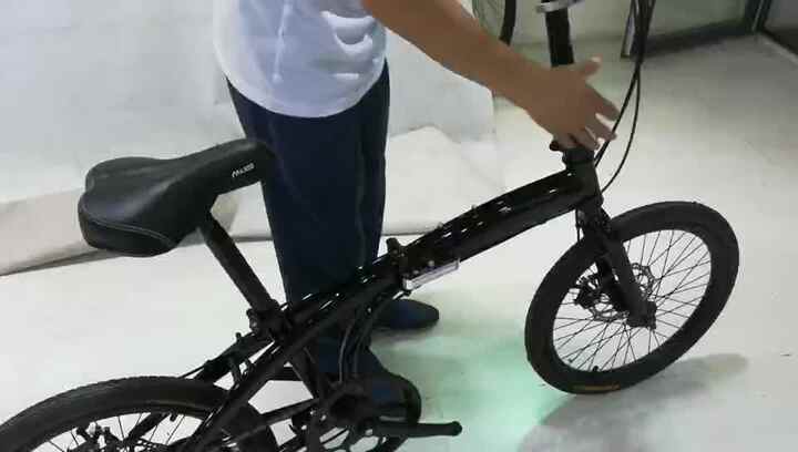 軽量でコンパクトなダブルディスクブレーキ折りたたみ自転車/ミニ