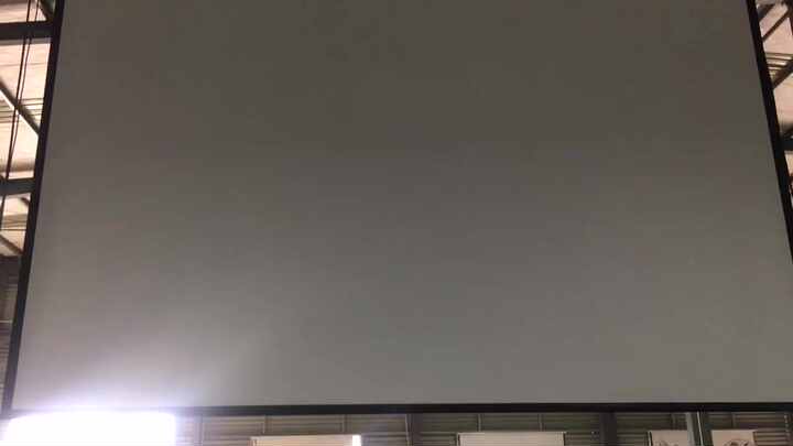 XJK 大型 200 250 300 350 400 インチ 電動プロジェクションスクリーン