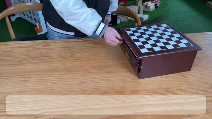 10で1多機能ゲーム10木製ボードゲーム: チェスバックギャモン