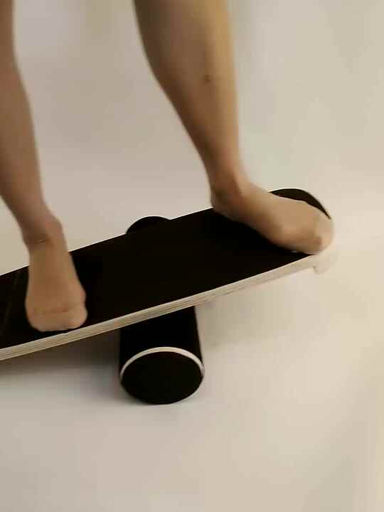 wooden balance board trainer - wobble board for sk
