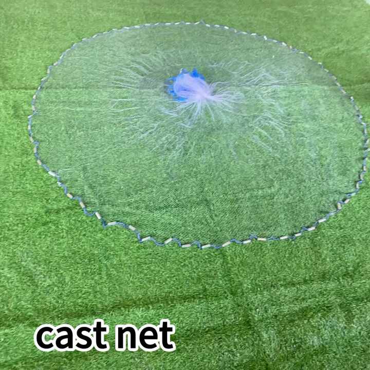 5 ft cast net fishing 1/4 Inch with Utility Bucket for Bait Fish This fishing cast net features a solid 5 foot wide radius for consistent catches Betts Hi Tider Mono 5
