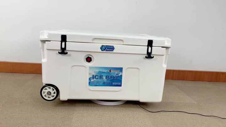 60L Insulated Portable Cooler Box Ideal for Outdoor Activities
