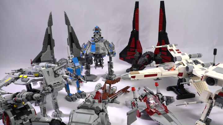 Build the Space Wars Death Star Trench Run Diorama 75329