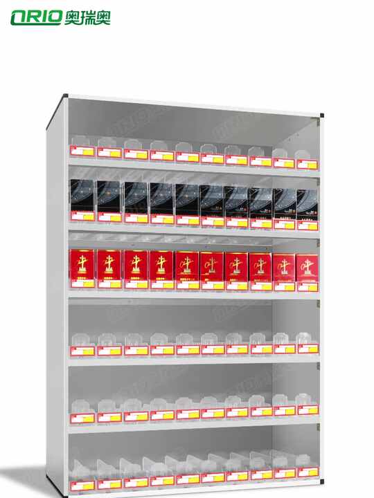 コンビニ向けタバコ陳列ラック - 使用便利な金属製ディスプレイラック