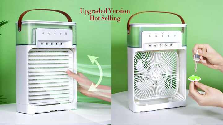 Personal Air Conditioner Mini DC Speeds 1200ML Water Tank Room
