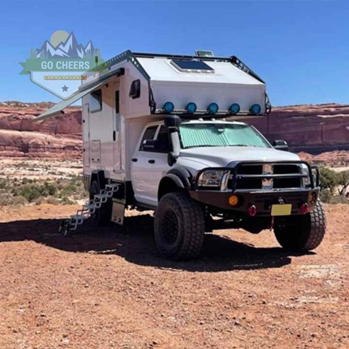 Fiberglass slidein camper Pickup Camper trailer 4x4 Lightweight shell camper for pickup slide