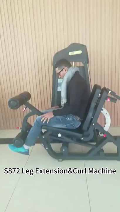 レッグカールマシン カーディオトレーニングレッグエクステンションマシンジム機器