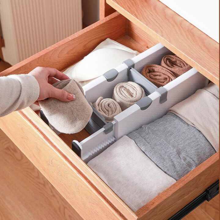 Organize Your Drawers with Plastic Dividers - Versatile & Durable