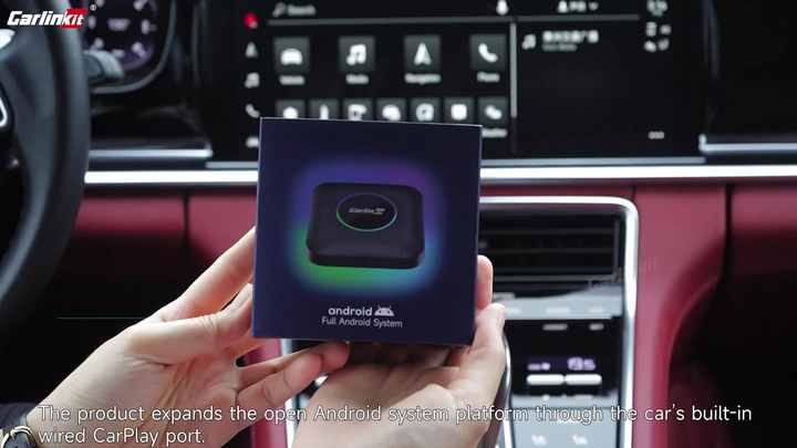 Carlinkit Android13システム4G64GBスマートボックスカープレイ