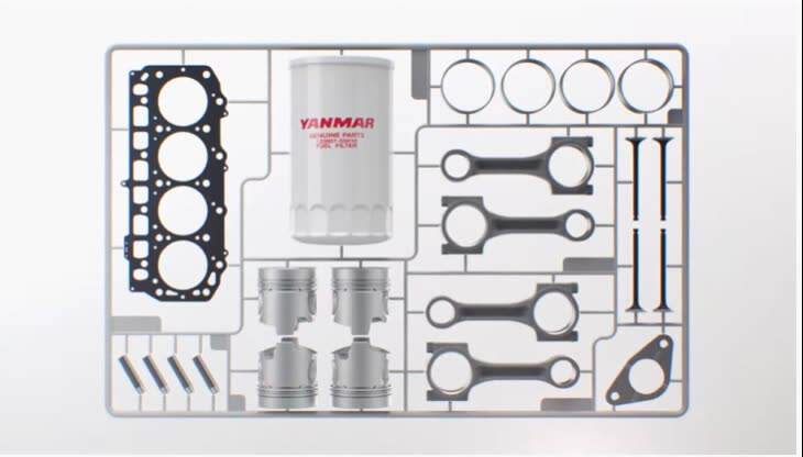 さこちん Japan Boat Parts - Yanmar Fuel Injection Seal 1146673-59220